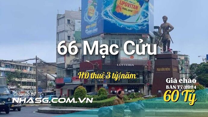 Bán nhà góc 3mt 66 Mạc Cửu Quận 5 1